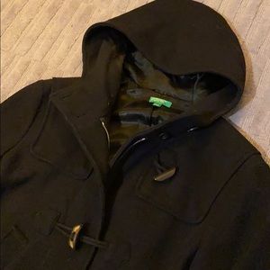 Vintage Benetton Wool Toggle Coat